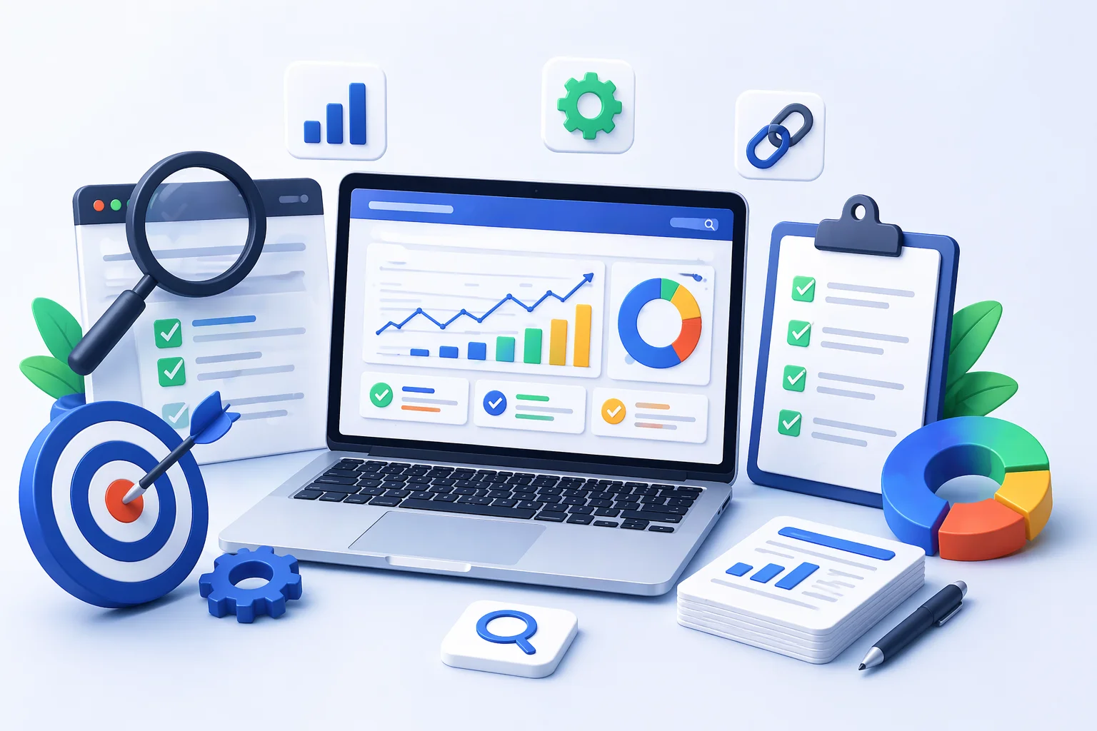 seo çalışması paketleri neleri kapsadığını açıklayan görsel