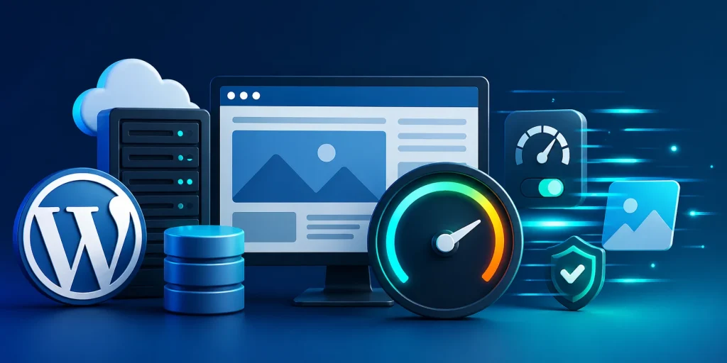 wordpress site hızlandırma hizmetini açıklayan görsel
