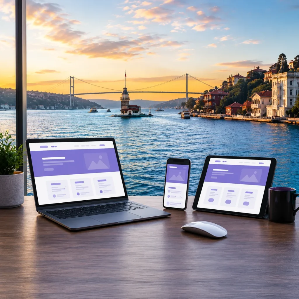 Üsküdar web tasarım ve mobil uyumlu kurumsal web sitesi